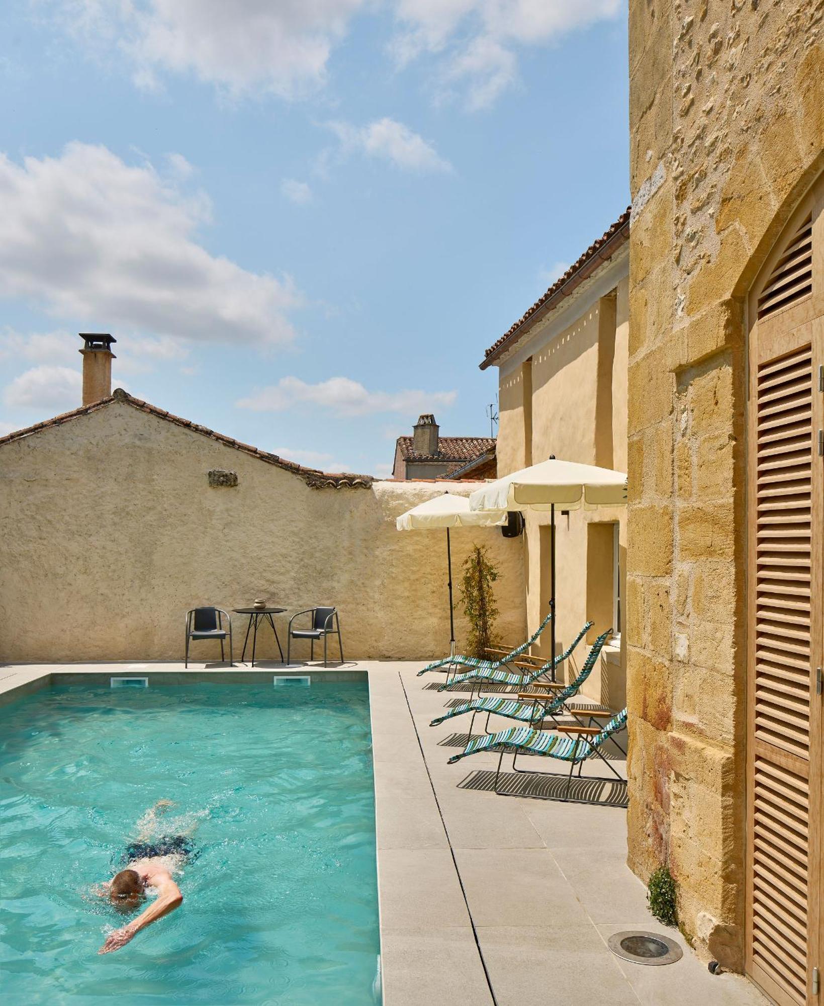Hotel Le Chevalier Bleu Monpazier Dış mekan fotoğraf